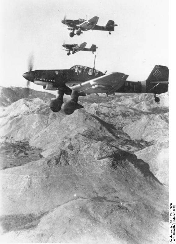 Ju 87“斯圖卡”俯衝轟炸機