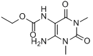 （6-氨基-1,2,3,4-四氫-1,3-二甲基-2,4-二羰基-5-嘧啶基）氨基甲酸乙酯