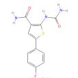 5-（4-氟苯基）-2-脲基噻吩-3-甲醯胺