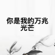 你是我的萬兆光芒