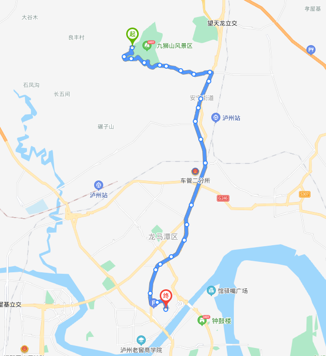 瀘州公交21路