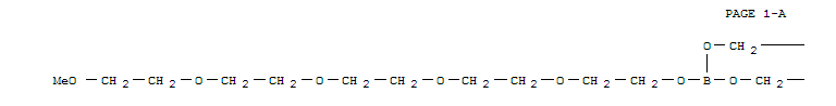 三[2-[2-[2-[2-（2-甲氧基乙氧基）乙氧基]乙氧基]乙基]]原硼酸酯