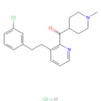 （1-甲基-4-哌啶基）[3-[2-（3-氯苯基）乙基]吡啶-2-基]甲酮鹽酸鹽
