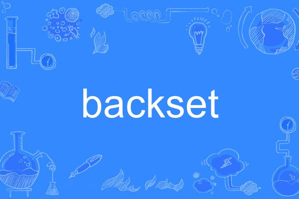 backset