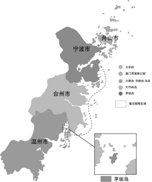 海山潮汐電站的地理位置