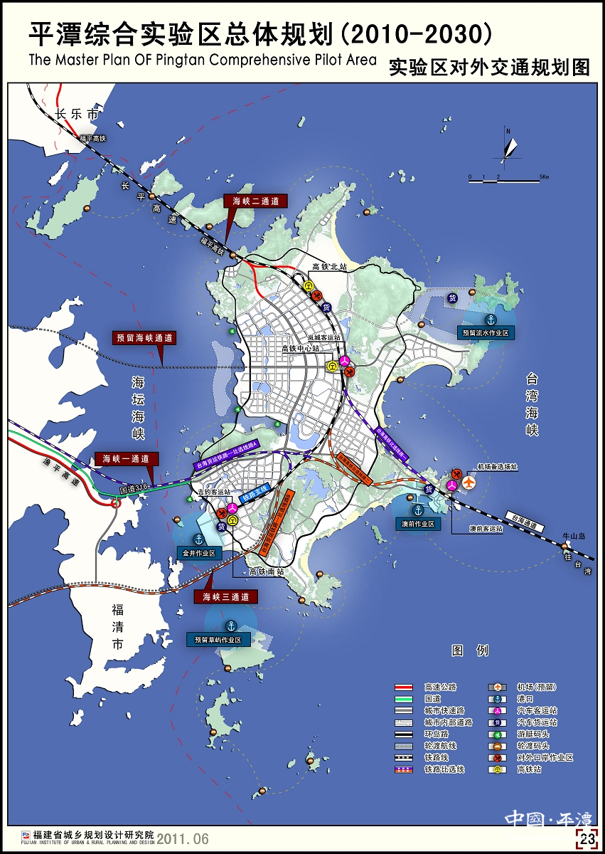 平潭縣交通規劃圖