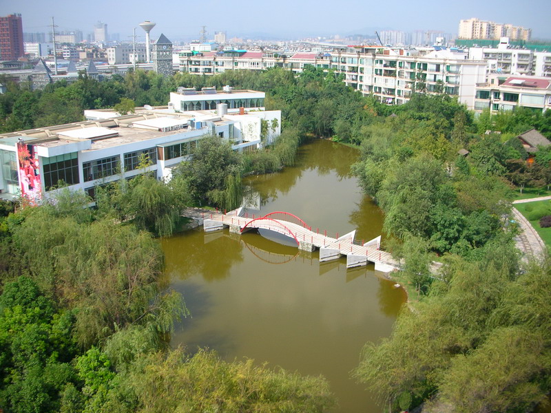 從望海樓俯視寶海公園