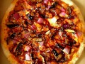 BBQ雞塊pizza