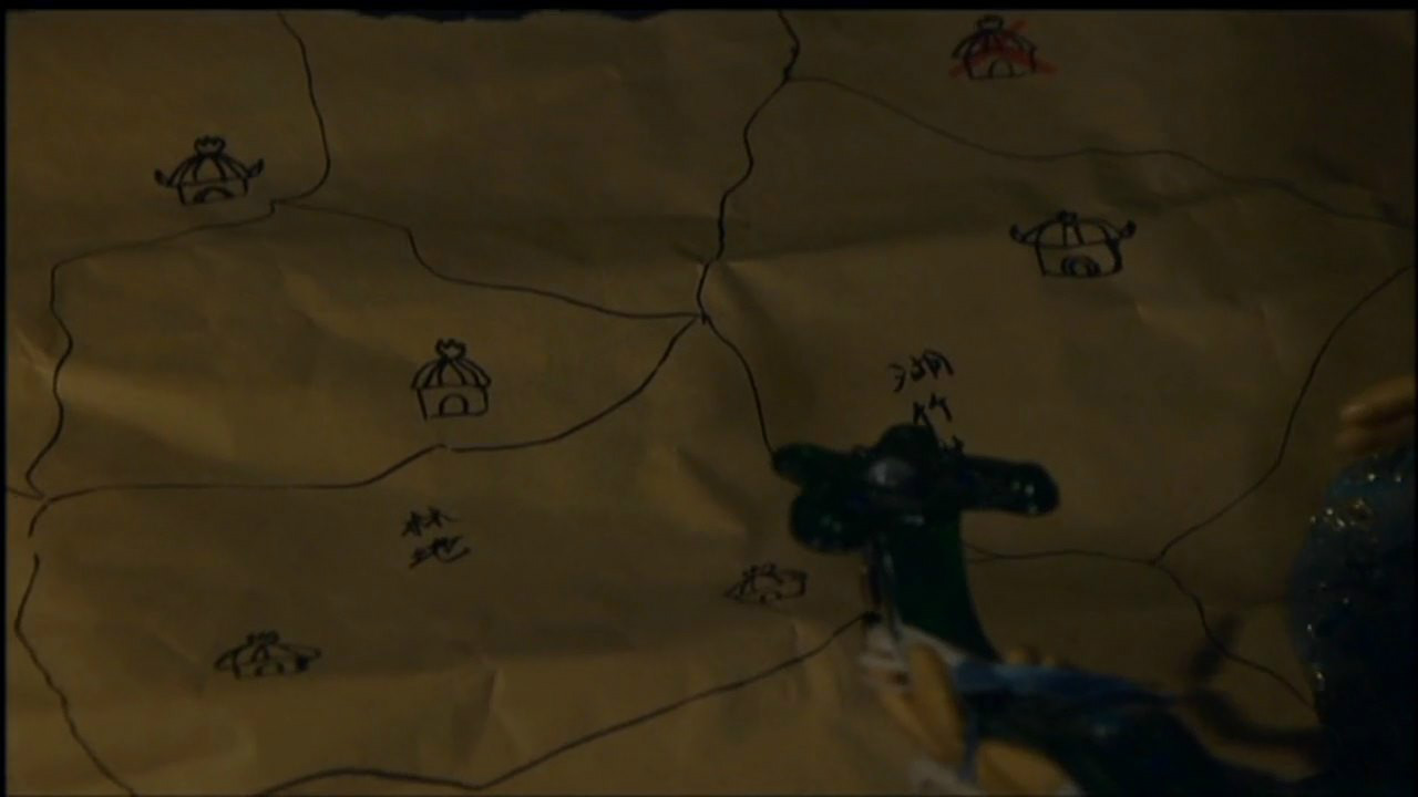 欲星移分析魔世九大營寨的地形圖