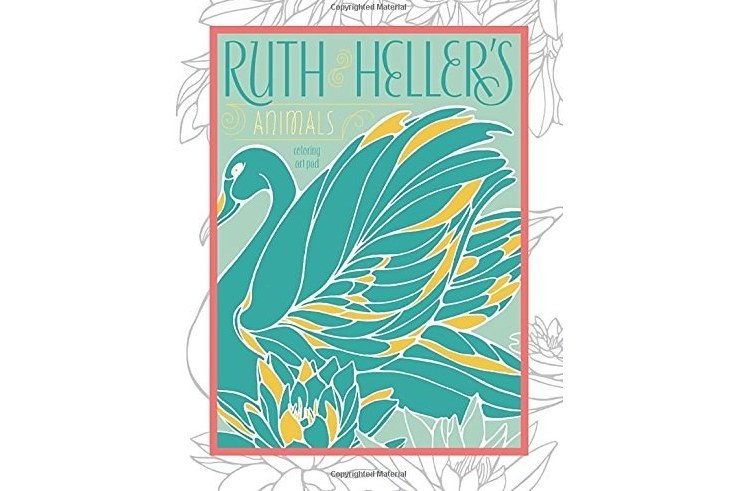 Ruth Heller\x27s Animals: Coloring Art Pad