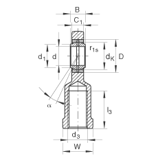 FAG GIR45-DO-2RS軸承