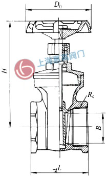 Z11H內螺紋閘閥