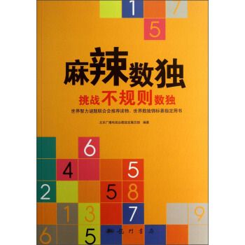 麻辣數獨——挑戰不規則數獨