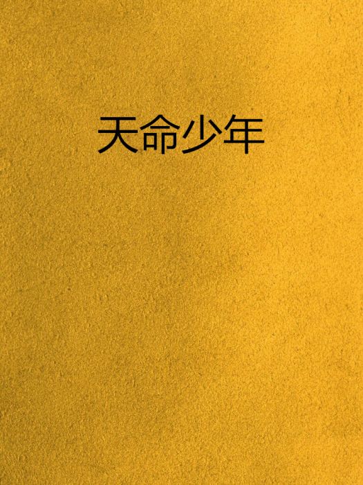 天命少年(雪的悲傷創作的網路小說)