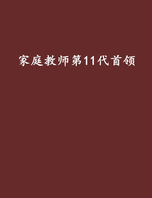 家庭教師第11代首領