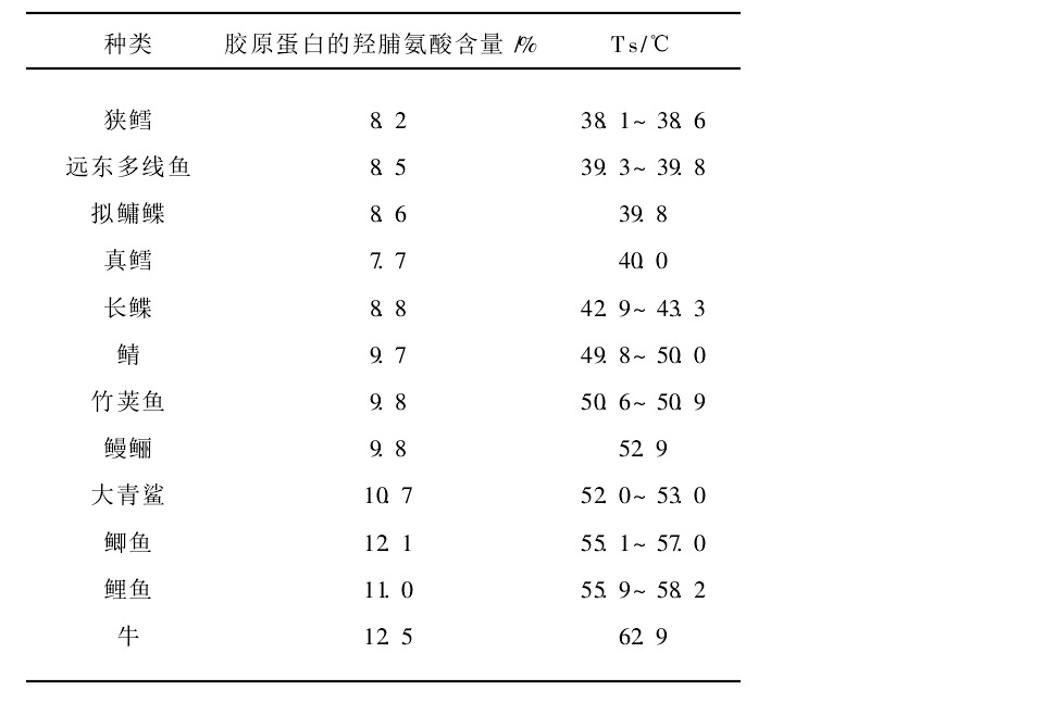 膠原蛋白(膠原質)