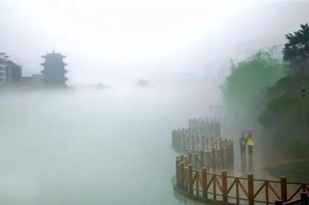 蒙山煙雨