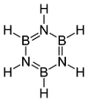 硼氮苯的結構式