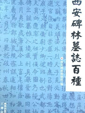 西安碑林墓誌百種