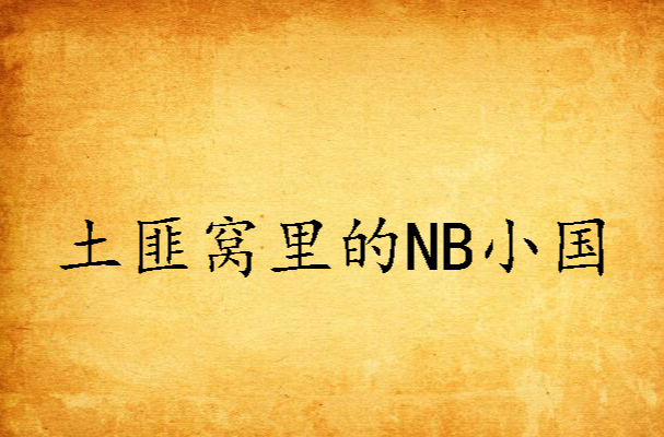 土匪窩裡的NB小國