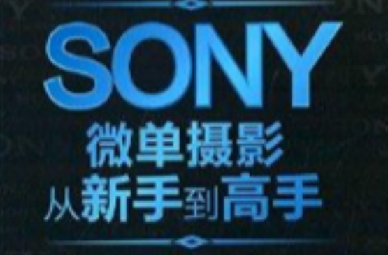 Sony微單攝影從新手到高手