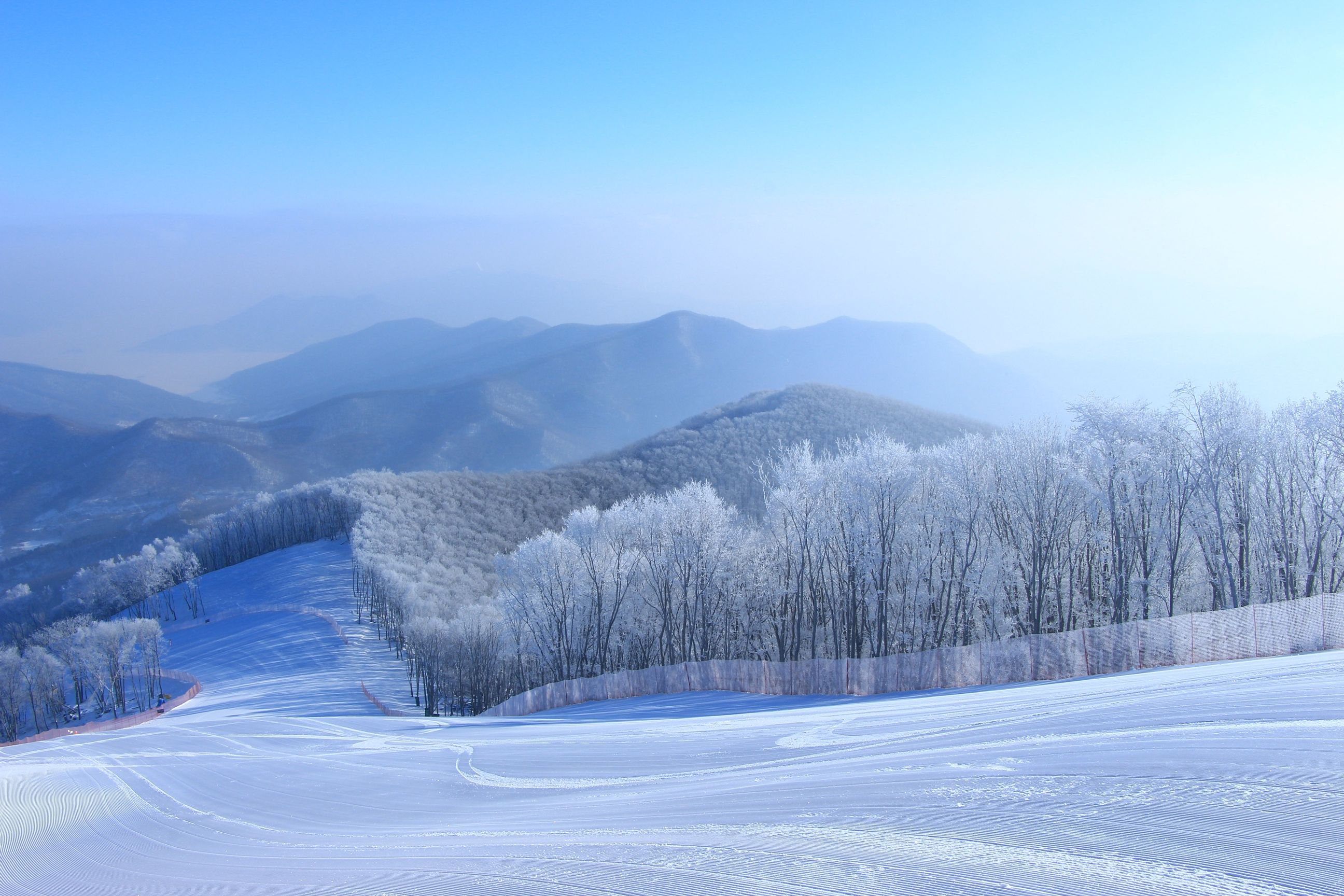 豐滿區雪景