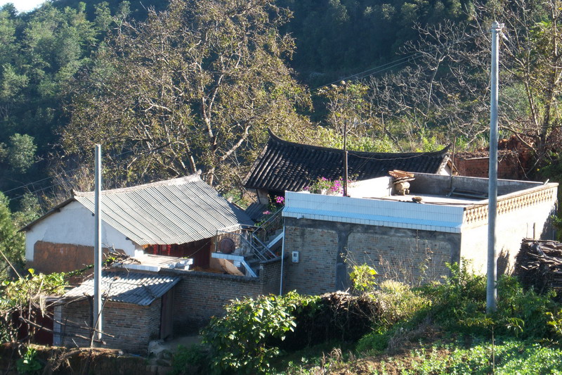 石頭窩自然村的民居情況