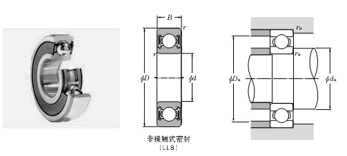 NTN 6202LLB軸承