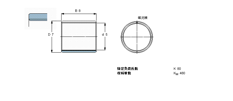 SKF PCM050708B軸承