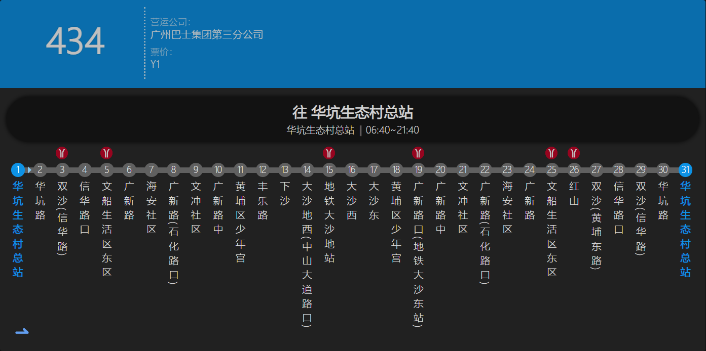 廣州公交434路