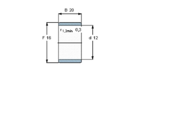 SKF IR12x16x20軸承