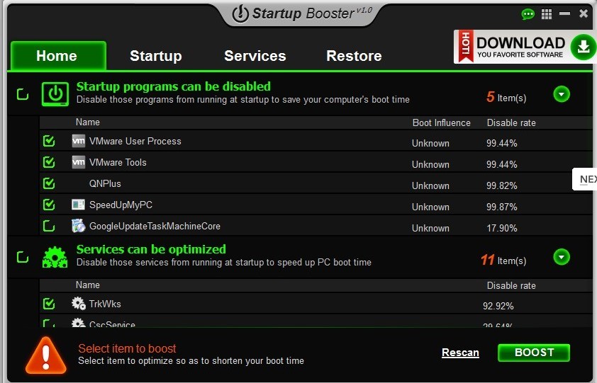 Anvi Startup Booster