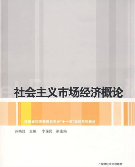 社會主義市場經濟概論(2007年上海財經大學出版社出版的圖書)