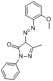 2,4-二氫-4[（2-甲氧基苯基）偶氮]-5-甲基-2-苯基-3H-吡唑啉-3-酮