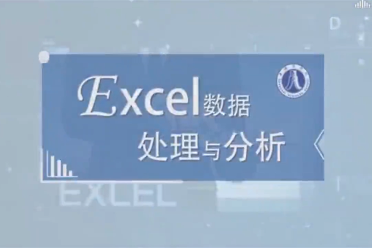 Excel數據處理與分析(上海商學院建設的慕課)