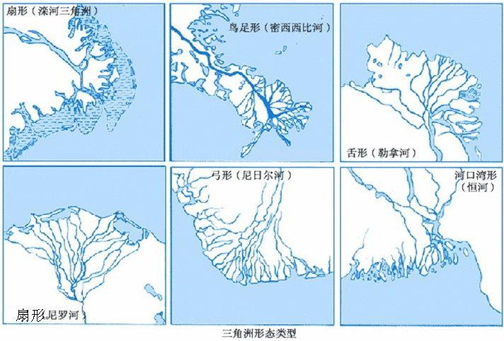 鳥足狀三角洲