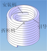 普通型絲套結構圖