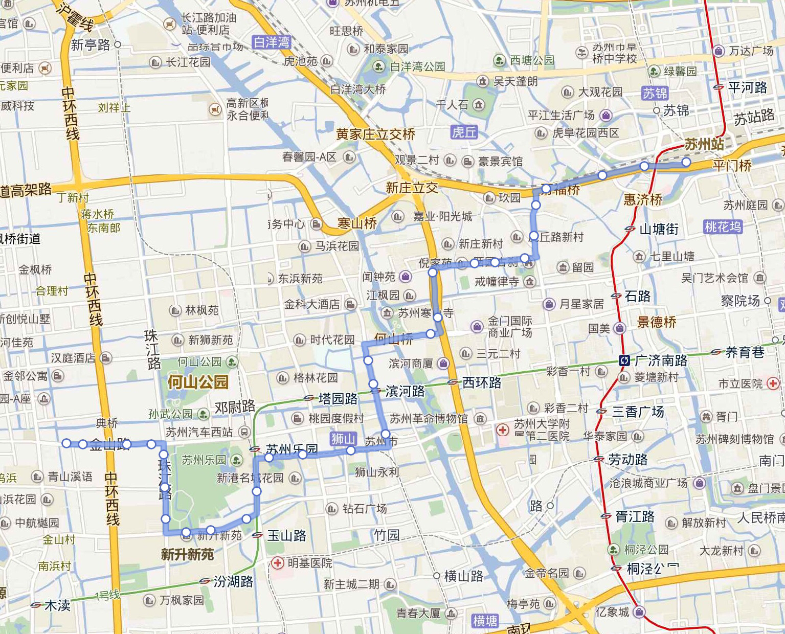 蘇州公交遊3路