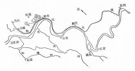 明確指出江陵城池