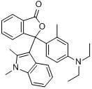 3-（1,2-甲基-3-吲哚）-3-[4-（二乙基氨基）-2-甲基苯基]內酯