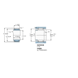 SKF GEZ204TXE-2LS軸承