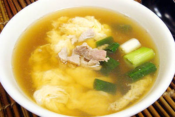 枸杞子肉片蛋花湯