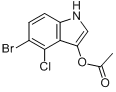 N-乙醯基-5-溴-3-羥基吲哚