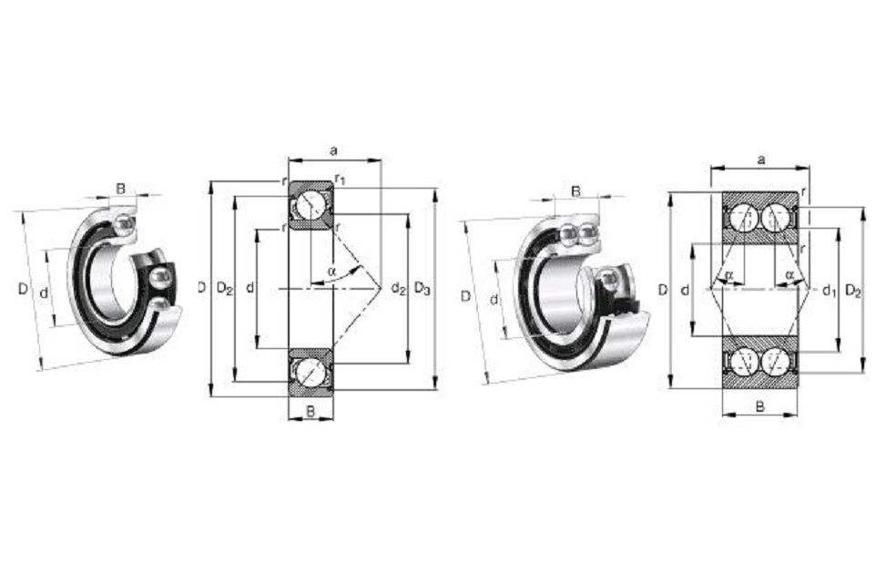 SKF 7224AC/DF軸承