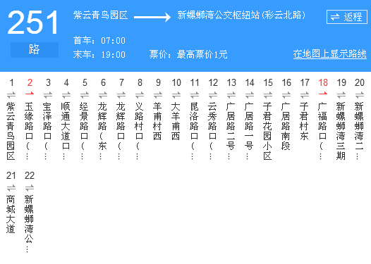 昆明公交251路