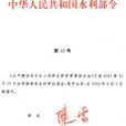中華人民共和國水利部令第45號