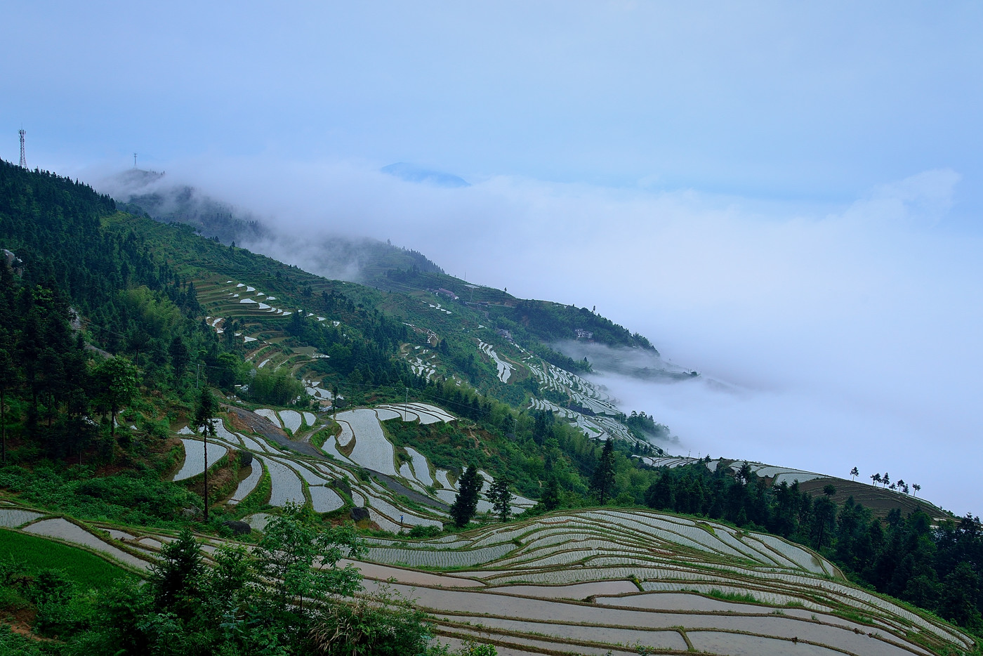 山背梯田