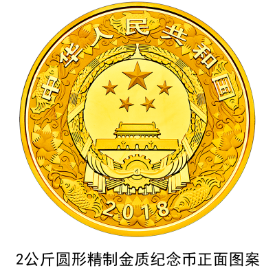 2018中國戊戌（狗）年金銀紀念幣