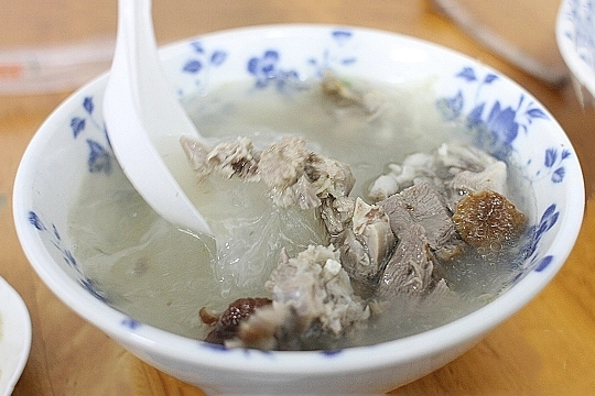 海鮮鴨肉麵仔湯