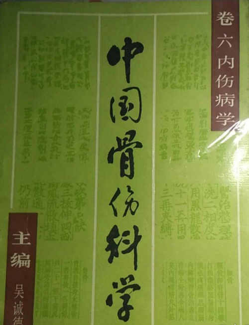 中國骨傷科學（卷六內傷病學）